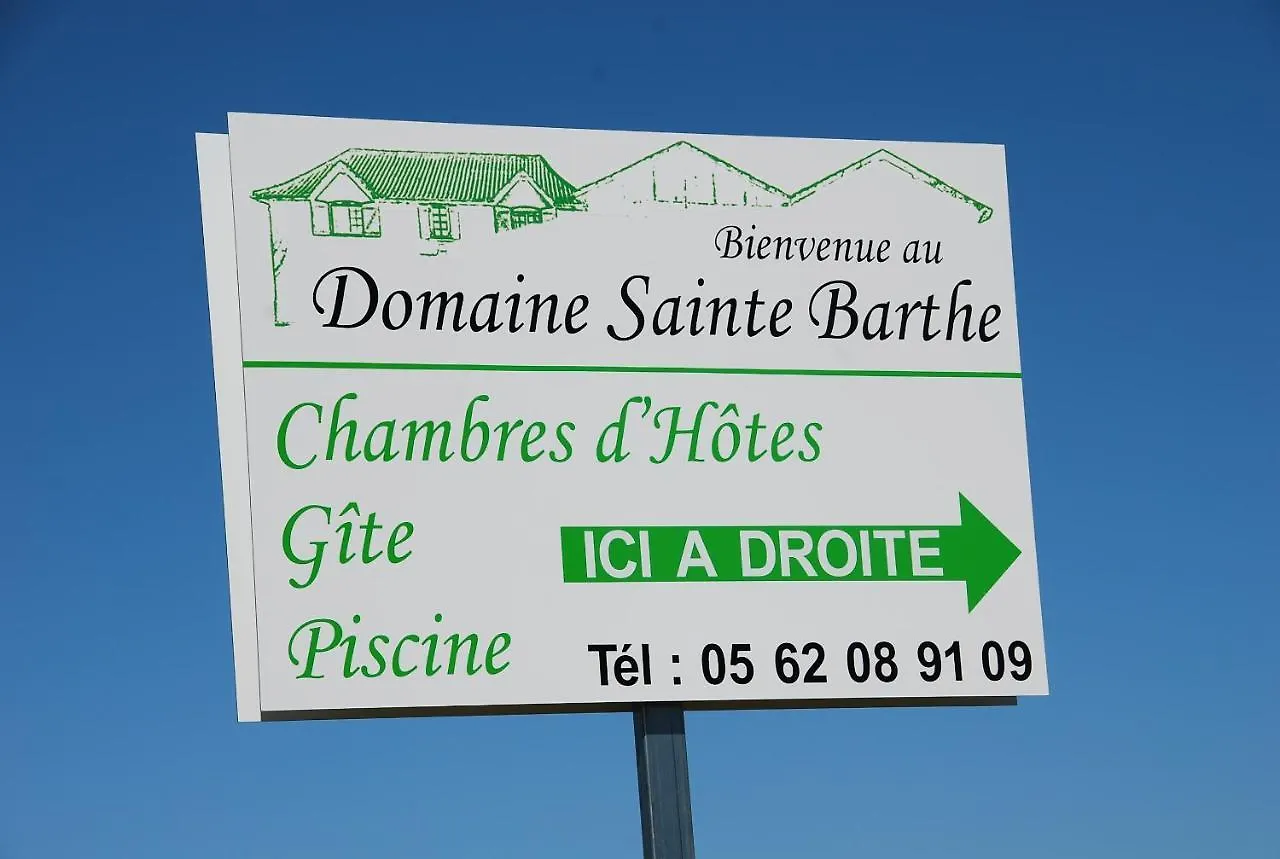 Domaine Sainte Barthe, Entre Marciac Et Nogaro Bed & Breakfast Aignan